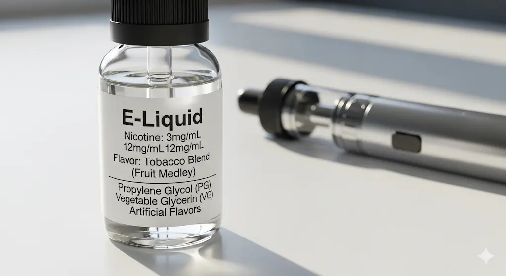 e-liquide pour cigarette électronique